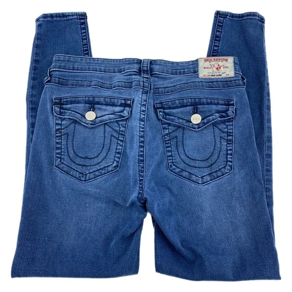 True Religion Blue Super Skinny Denim Jeans - Picture 3 of 8